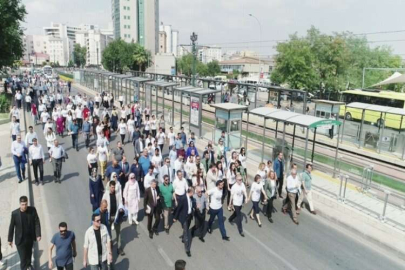 Gaziantep, birlikte yürüdü