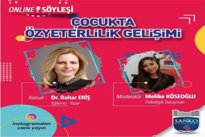 SANKO Okulları’nda online söyleşi