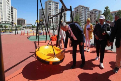 Akkent Mahallesi’ne yeni park