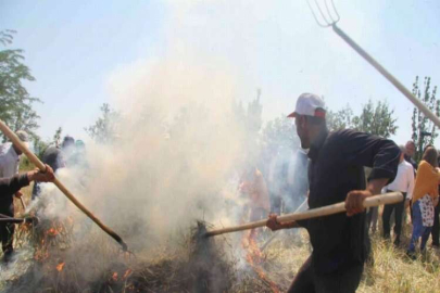 Geleneksel yöntemlerle yapılan firik ütme başladı