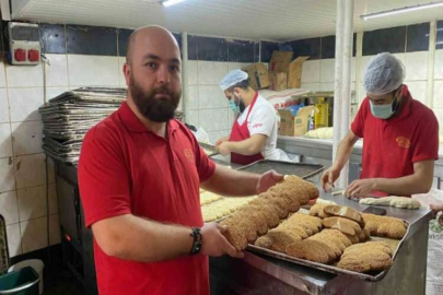 Gaziantep’te Halep kahkesi mesaisi