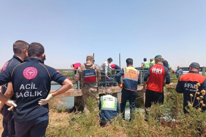 Sulama kanalında erkek cesedi bulundu