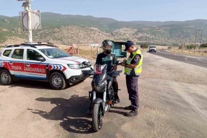 Gaziantep’te 10 motosiklet sürücüsüne 60 bin 941 TL ceza