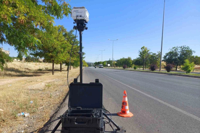 Gaziantep’te jandarmadan yerli radar sistemi ile yoğun trafik denetimi