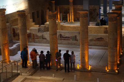 Zeugma Mozaik Müzesi'ne ziyaretçi akını