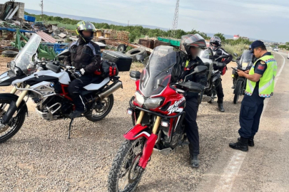 Gaziantep’te 17 motosiklet trafikten men edildi