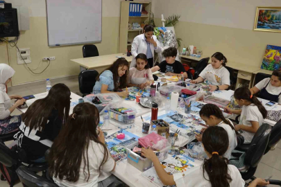 Gaziantep’te geleceğin ressamları yetişiyor