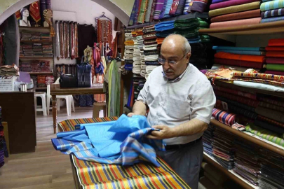 Asırlık Osmanlı kumaşı kutnu yeniden moda oldu