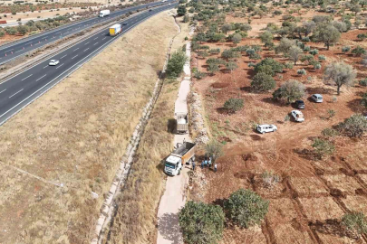 Yığınlı Mahallesi arazi yoluna kavuştu