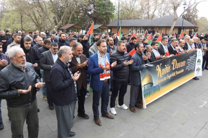 İsrail’in Gazze’ye yönelik saldırıları Gaziantep’te kınandı